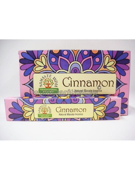 Incienso Namaste India Canela 15gr (12x15gr)